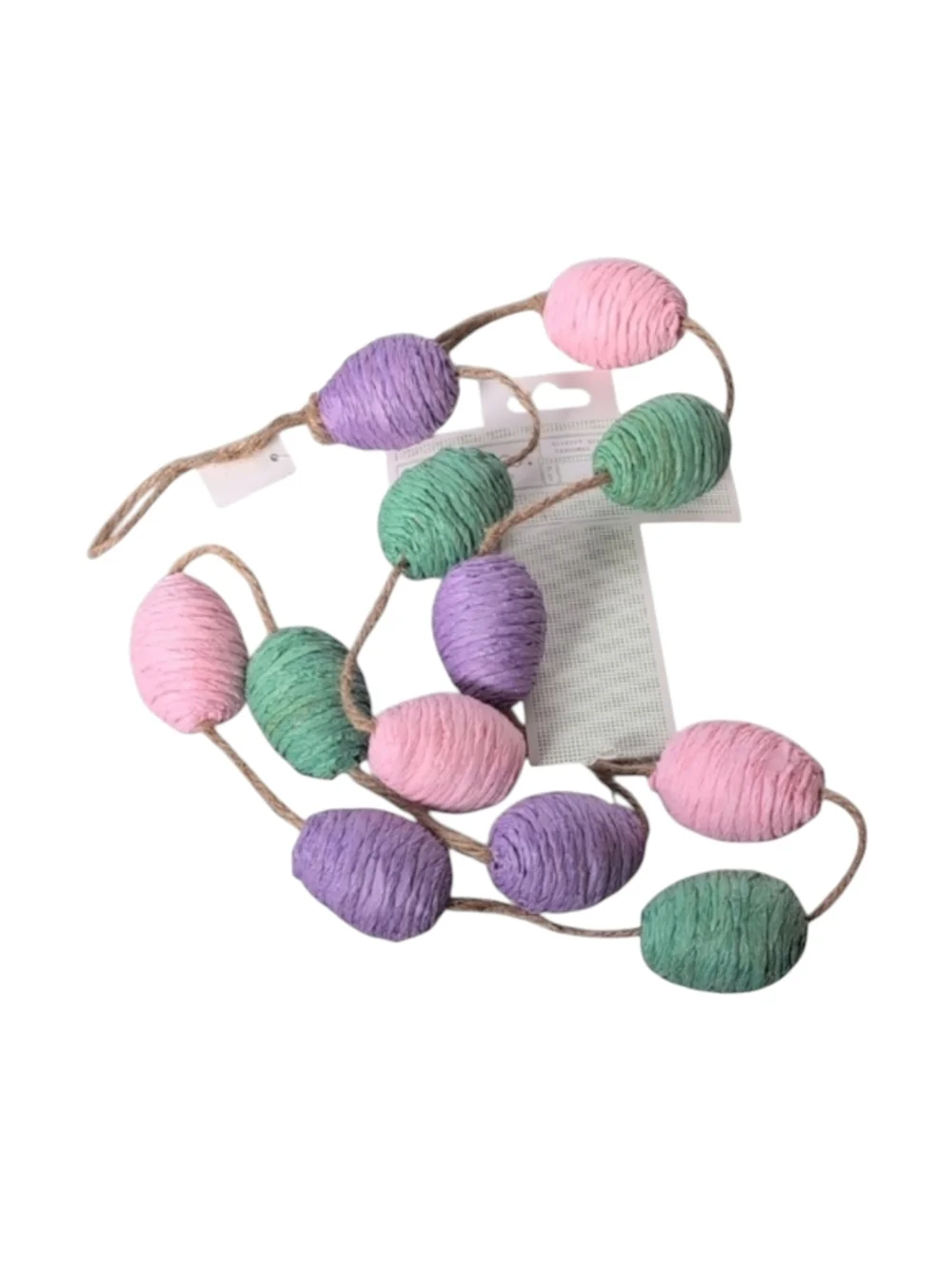 Cotton & Co Pastel Easter Egg 6 Foot Garland